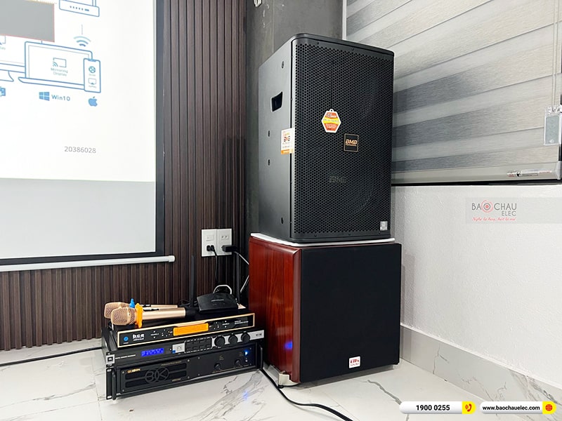 Lắp đặt dàn karaoke trị giá hơn 50 triệu cho anh Hoàng tại Hà Nội