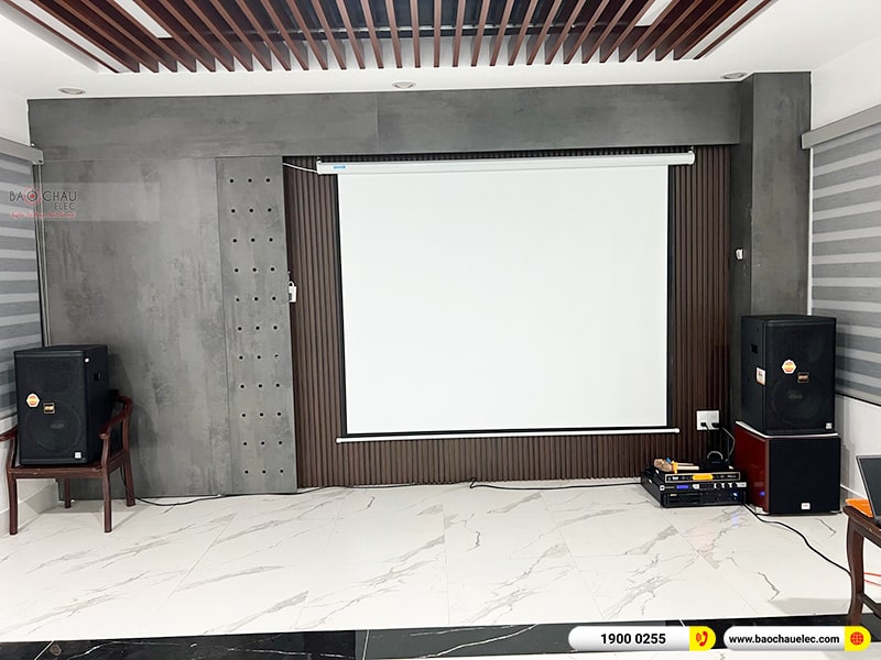 Lắp đặt dàn karaoke trị giá hơn 50 triệu cho anh Hoàng tại Hà Nội