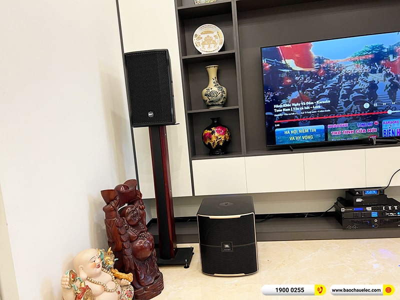 Lắp đặt dàn karaoke trị giá 100tr cho anh Hùng tại Hà Nội (RCF CMAX 4110, IPS 2700, KX180A, Pasion 12SP, VM300, BKSound M8,…) 