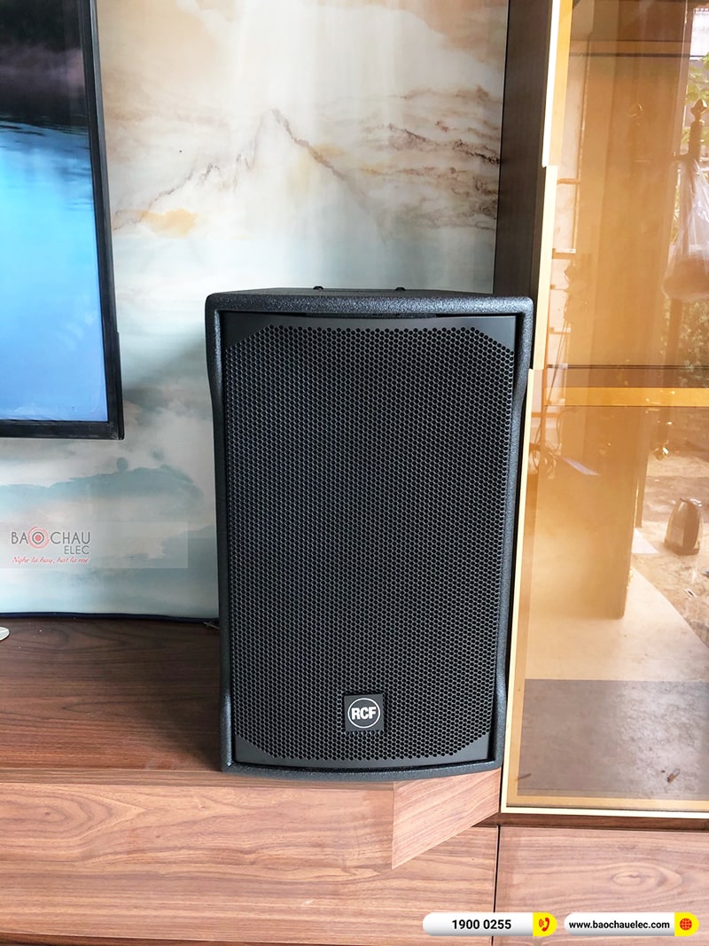 Lắp đặt dàn karaoke trị giá hơn 60 triệu cho anh Quỳnh tại Hà Nội (RCF EMAX 3110 MK2, VM620A, BPR-8500, TS312S, UGX12 Gold) 