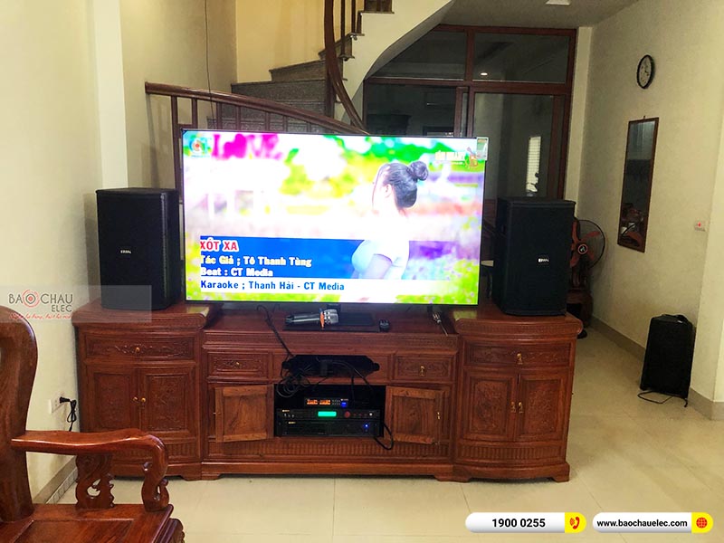 Dàn karaoke gia đình anh Thắng 