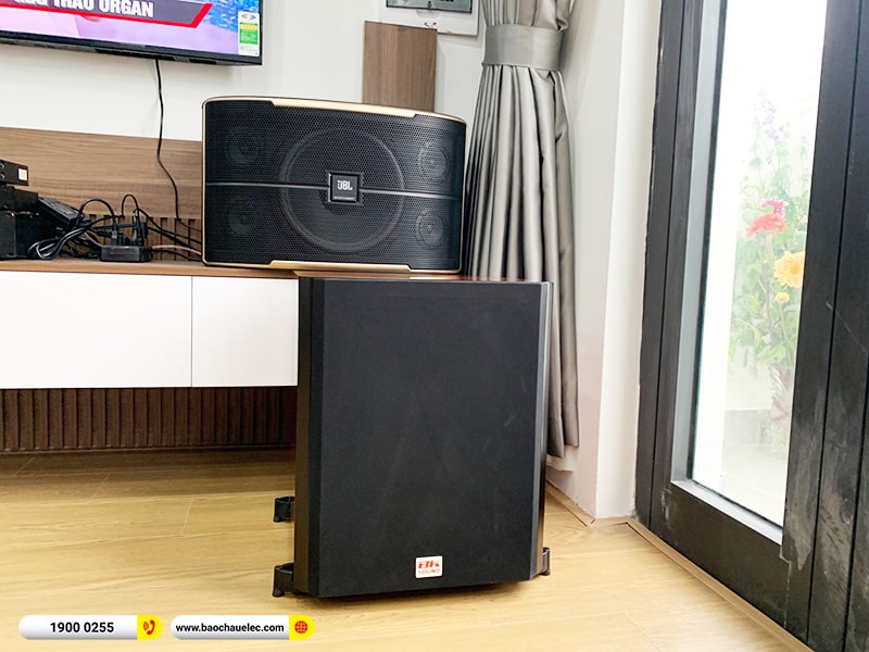 Lắp đặt dàn karaoke trị giá hơn 40 triệu cho cô Lan tại Hà Nội (JBL Pasion 12, APP MZ86, X5 Plus, SW612C, BCE UGX12) 