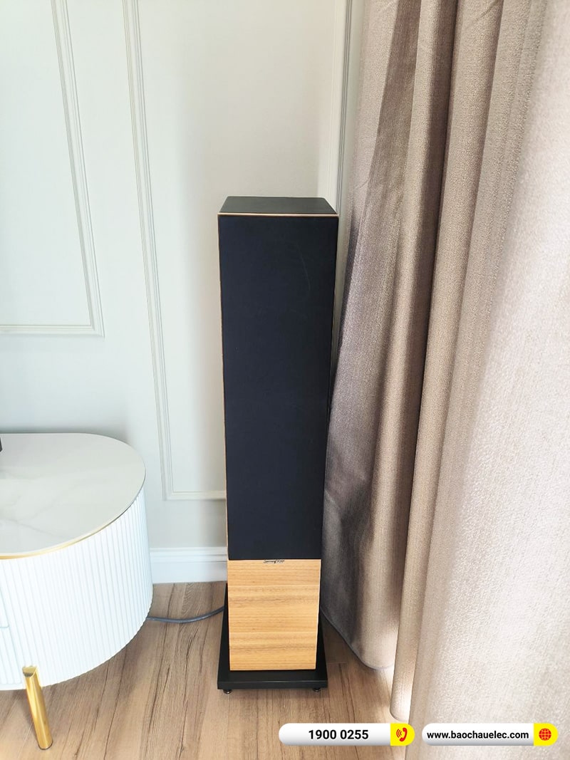 Lắp đặt dàn nghe nhạc trị giá hơn 70 triệu cho anh Sơn tại Hà Nội (Sonus Faber Lumina III, Marantz PM8006) 