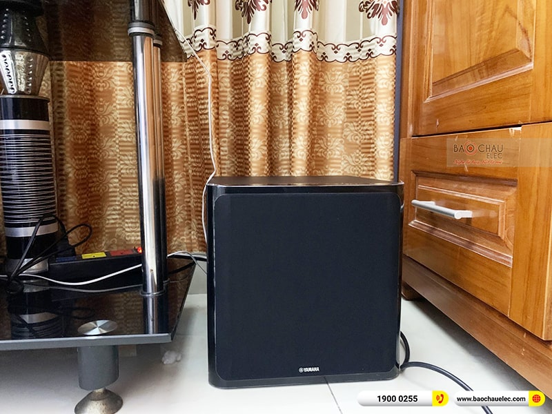 Lắp đặt dàn âm thanh 5.1 xem phim, nghe nhạc Yamaha YHT-1840 trị giá khoảng 10 triệu cho anh Lộc tại Hà Nội
