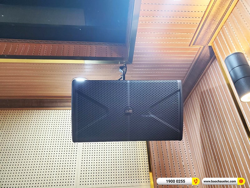 Lắp đặt dàn âm thanh trị giá hơn 90 triệu cho anh Hà tại Hà Nội (Alto AT1000II, VM640A, X5 Plus, A120P, X2700H, RP-500C,…)