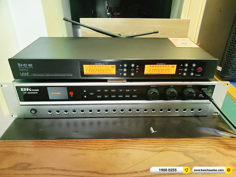 Lắp đặt dàn âm thanh quán Cafe Monet 21tr tại Hà Nội (Denon R212, BKSound DP3600 New, U900 Plus Ver 2) 