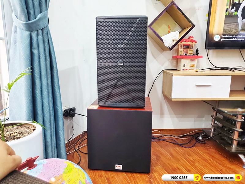 Lắp đặt dàn karaoke trị giá khoảng 30 triệu cho anh Dũng tại Hà Nội (Alto AT1000II, VM420A, X5 Plus, SW312, BJ-U100) 