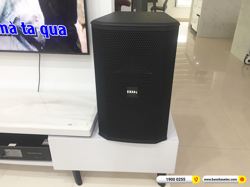 Lắp đặt dàn karaoke trị giá hơn 30 triệu cho anh Hải tại Hà Nội (BIK BSP 412II, BKSound DKA 8500, SW512)