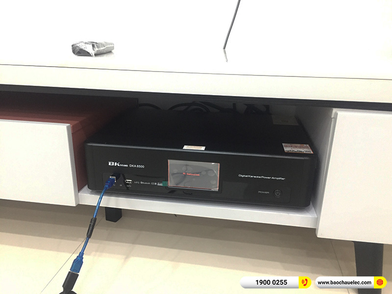 Lắp đặt dàn karaoke trị giá hơn 30 triệu cho anh Hải tại Hà Nội (BIK BSP 412II, BKSound DKA 8500, SW512)