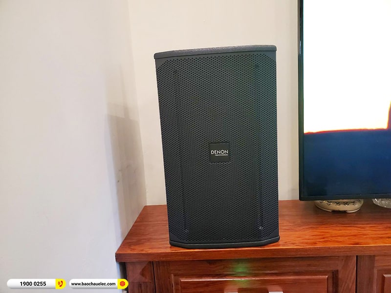 Lắp đặt dàn karaoke trị giá khoảng 40 triệu cho anh Hoàn tại Hà Nội (Denon DN510, VM620A, BPR-5600, SW512, U900 Plus X)