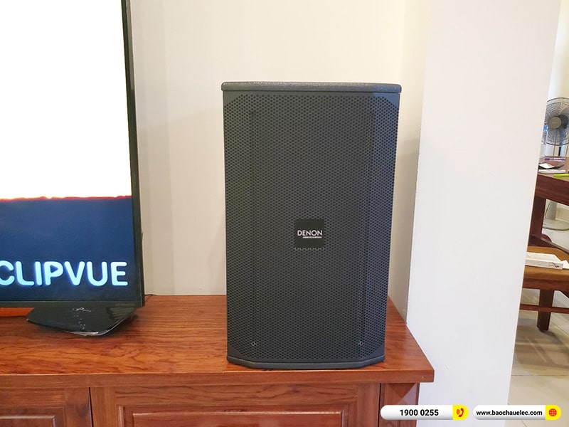 Lắp đặt dàn karaoke trị giá khoảng 40 triệu cho anh Hoàn tại Hà Nội (Denon DN510, VM620A, BPR-5600, SW512, U900 Plus X)