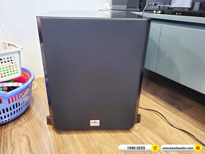Lắp đặt dàn karaoke JBL gần 38tr cho anh Hùng tại Hà Nội (JBL XS10, BKSound DKA 6500, SW612B) 