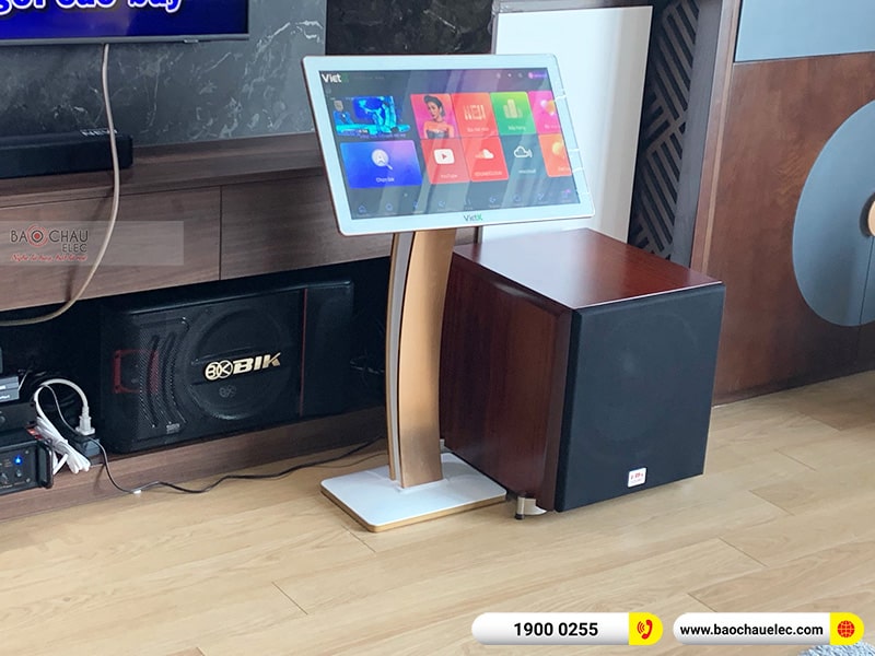 Lắp đặt dàn karaoke trị giá hơn 40 triệu cho anh Lâm tại Hà Nội