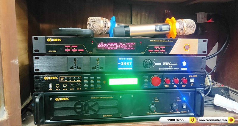 Lắp đặt dàn karaoke trị giá khoảng 60 triệu cho anh Lâm tại Hà Nội (BMB CSS 1212SE, VM820A, BPR-5600, SW815, BJ-U600) 