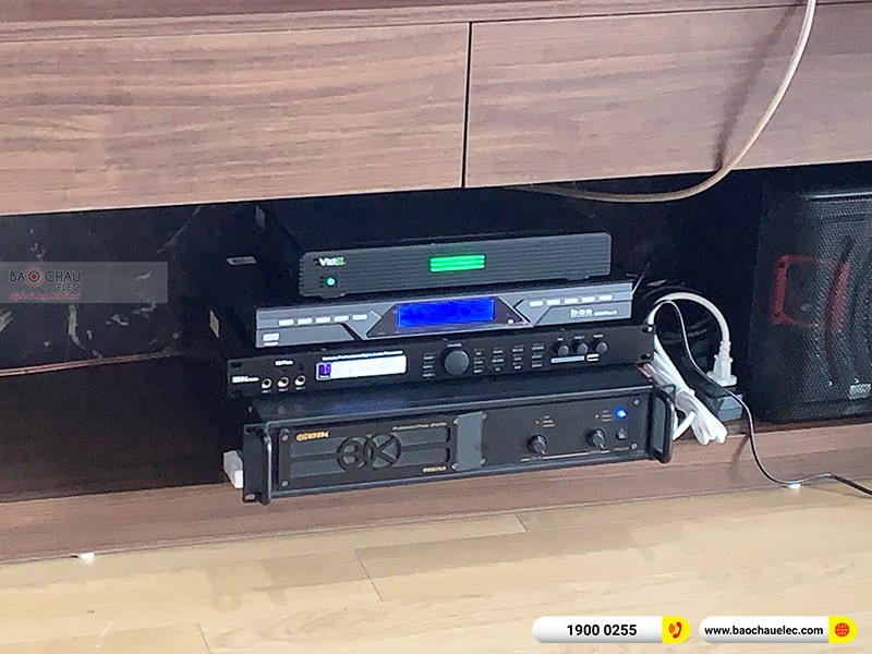 Lắp đặt dàn karaoke trị giá hơn 40 triệu cho anh Lâm tại Hà Nội