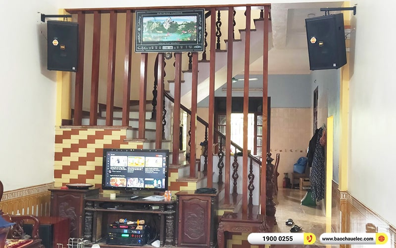 Lắp đặt dàn karaoke trị giá khoảng 60 triệu cho anh Lâm tại Hà Nội (BMB CSS 1212SE, VM820A, BPR-5600, SW815, BJ-U600)