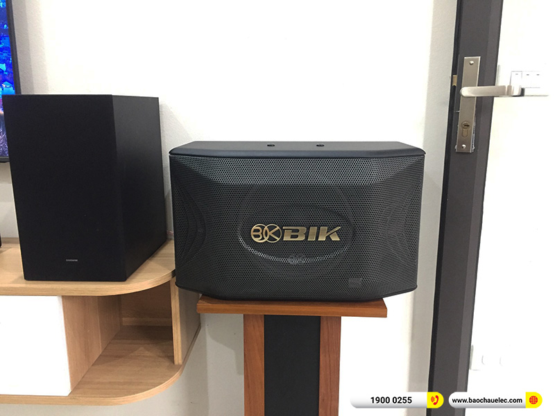 Lắp đặt dàn karaoke BIK hơn 15tr cho anh Linh tại Hà Nội (BIK BQ-S63, BIK BJ-A88, BCE U900 Plus Ver 2)