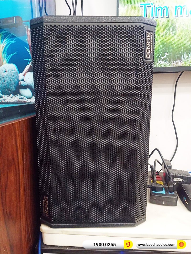 Lắp đặt dàn karaoke trị giá hơn 30 triệu cho anh Long tại Hà Nội (Denon R-310, APP MZ-46, DSP-9000 Plus, SW312C, BJ-U100) 