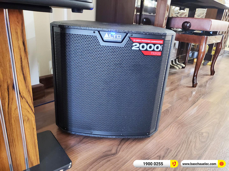 Lắp đặt dàn karaoke trị giá hơn 70 triệu cho anh Long tại Hà Nội (BMB 1212SE, KSP-50, Alto TS312S, WB-5000) 