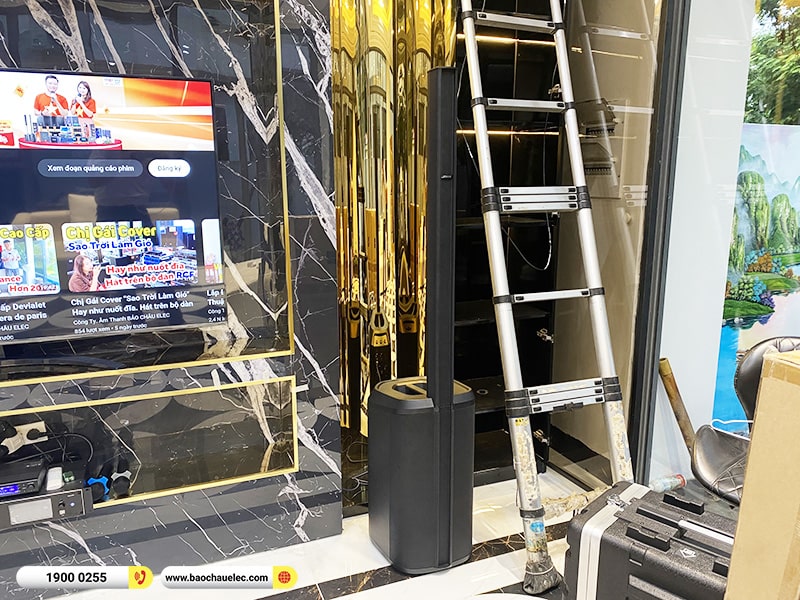 Lắp đặt dàn karaoke di động Bose 140tr cho anh Mạnh tại Hà Nội (Bose L1 Pro16, AAP K9900II Luxury, JBL VM300)