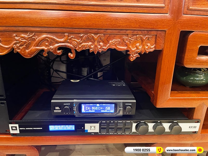 Lắp đặt dàn karaoke RCF gần 204tr cho anh Minh tại Hà Nội (RCF Compact C45, IPS 5.0K, IPS 2.5K, KX180A, S8015LP, JBL VM300,…) 