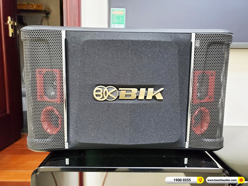 Lắp đặt dàn karaoke trị giá hơn 20 triệu cho anh Phương tại TPHCM (BIK BJ-S768, BKSound DKA 6500, BIK BJ-W25A) 