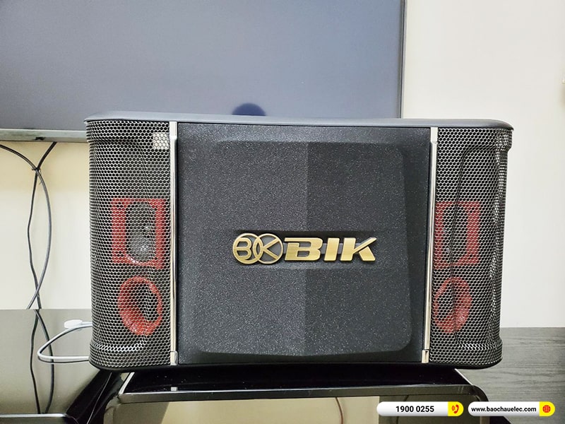 Lắp đặt dàn karaoke trị giá hơn 20 triệu cho anh Phương tại TPHCM (BIK BJ-S768, BKSound DKA 6500, BIK BJ-W25A) 