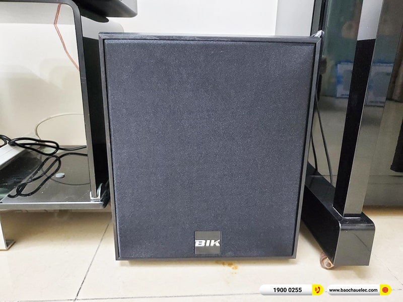 Lắp đặt dàn karaoke trị giá hơn 20 triệu cho anh Phương tại TPHCM (BIK BJ-S768, BKSound DKA 6500, BIK BJ-W25A) 