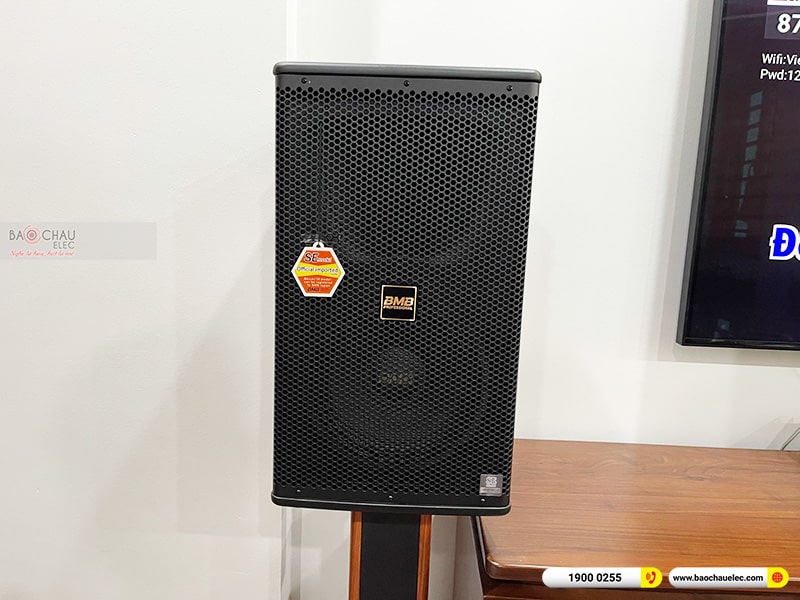Lắp đặt dàn karaoke trị giá hơn 80 triệu cho anh Quang Anh tại Hà Nội (BMB 1210SE, DAD 950, KSP-50, WB-5000, 4K Plus 4TB, VietK 22inch) 