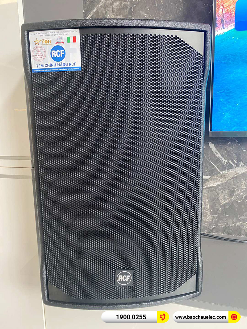 Lắp đặt dàn karaoke trị giá hơn 80 triệu cho anh Thắng tại Đồng Nai (RCF EMAX 3112 MK2, Crown T7, K9900II Luxury, 12SP, UGX12 Plus,…) 