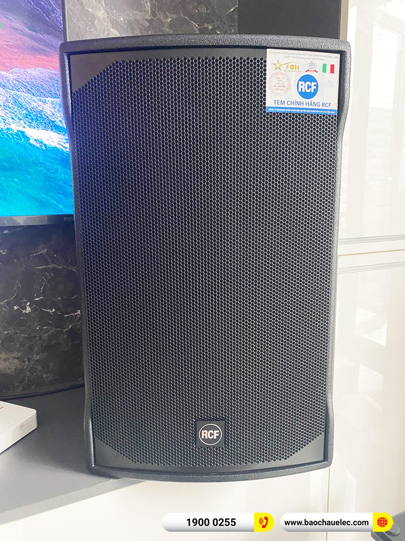 Lắp đặt dàn karaoke trị giá hơn 80 triệu cho anh Thắng tại Đồng Nai (RCF EMAX 3112 MK2, Crown T7, K9900II Luxury, 12SP, UGX12 Plus,…) 