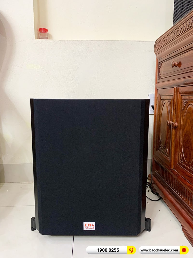 Lắp đặt dàn karaoke trị giá hơn 40 triệu cho anh Thành tại Hà Nội (Denon R-312, BIK VM420A, BKSound X5 Plus, SW312B)