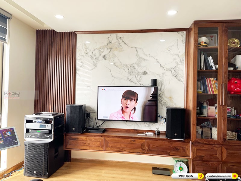 Lắp đặt dàn karaoke trị giá gần 150 triệu cho anh Tú tại Hà Nội 