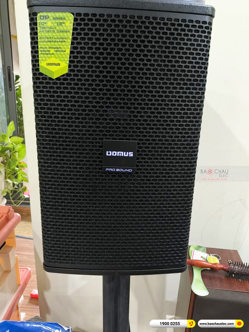 Lắp đặt dàn karaoke trị giá hơn 20 triệu cho anh Vỹ tại Hà Nội (Domus DP6100, BKSound DKA 8500, SW512B) 