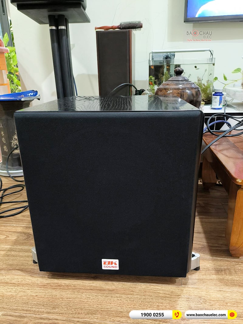 Lắp đặt dàn karaoke trị giá hơn 20 triệu cho anh Vỹ tại Hà Nội (Domus DP6100, BKSound DKA 8500, SW512B) 