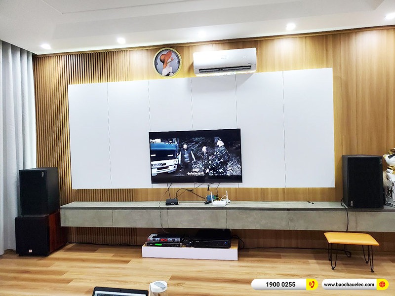 Lắp đặt dàn karaoke trị giá hơn 40 triệu cho chị Dương tại Hà Nội (Denon DP-R312, VM620A, KP500, SW815, S290D) 