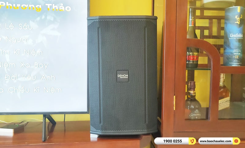 Lắp đặt dàn karaoke trị giá gần 40 triệu cho chị Hương tại Hà Nội (Denon DN-510, BKSound DKA 8500, JBL A100P) 