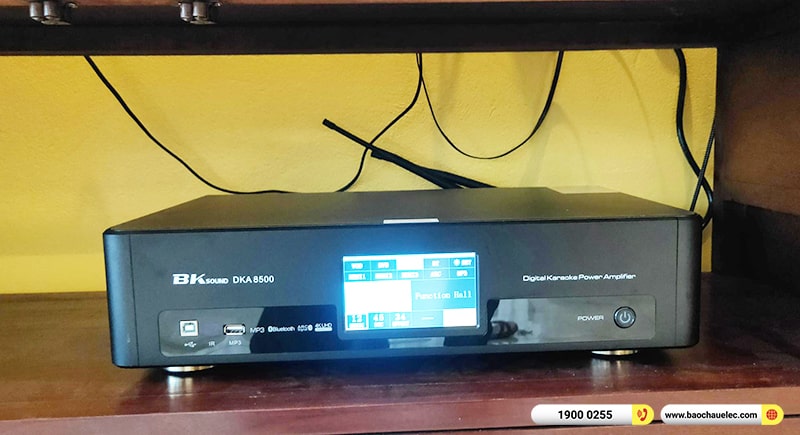 Lắp đặt dàn karaoke trị giá gần 40 triệu cho chị Hương tại Hà Nội (Denon DN-510, BKSound DKA 8500, JBL A100P) 