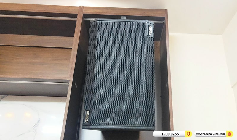 Lắp đặt dàn karaoke trị giá gần 40 triệu cho chị Liên tại Hà Nội (Denon DN-R312, VM620A, X5 Plus, SW612B, BCE UGX12) 