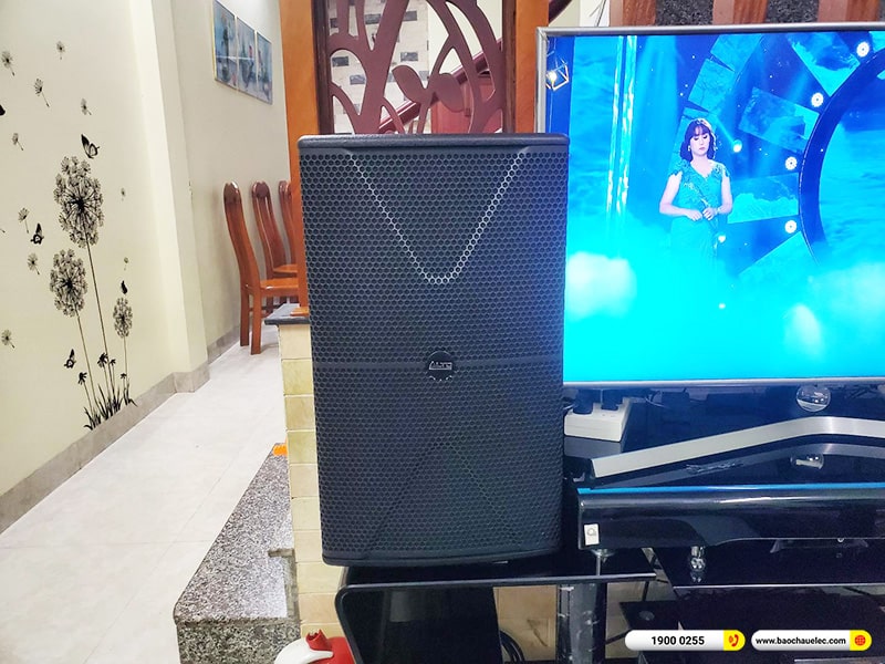 Lắp đặt dàn karaoke trị giá gần 30 triệu cho chị Trang tại Hà Nội (Alto AT2000II, VM620A, X5 Plus, BIK BJ-U100) 