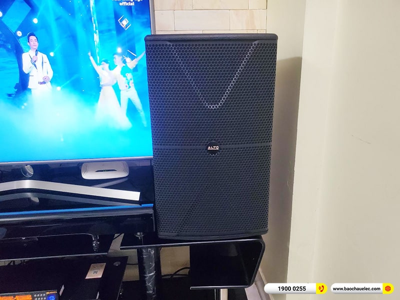 Lắp đặt dàn karaoke trị giá gần 30 triệu cho chị Trang tại Hà Nội (Alto AT2000II, VM620A, X5 Plus, BIK BJ-U100) 