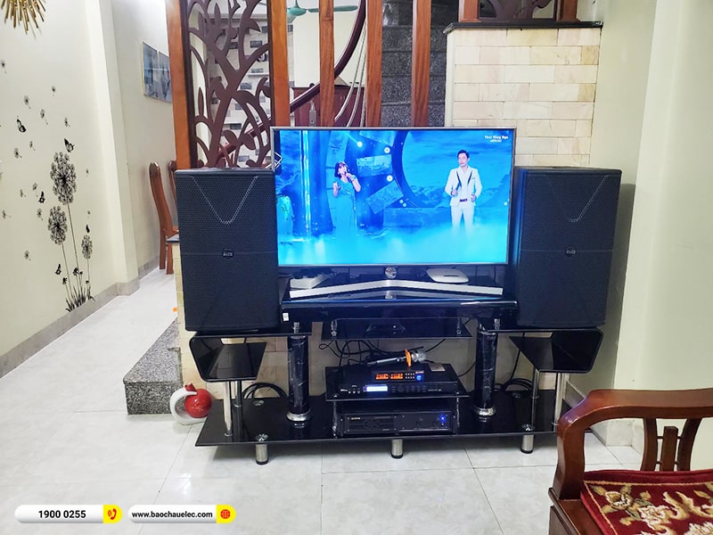 Lắp đặt dàn karaoke trị giá gần 30 triệu cho chị Trang tại Hà Nội (Alto AT2000II, VM620A, X5 Plus, BIK BJ-U100) 