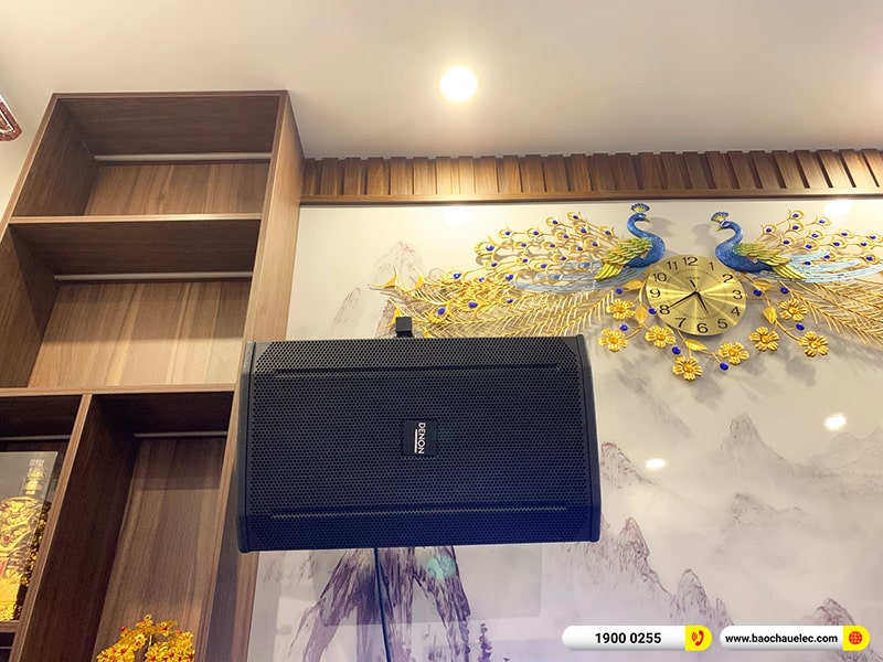 Lắp đặt dàn âm thanh trị giá khoảng 40 triệu cho chị Vân tại Hà Nội (Denon DN-510, Denon DA-2600, X5 Plus, UGX12 Gold) 