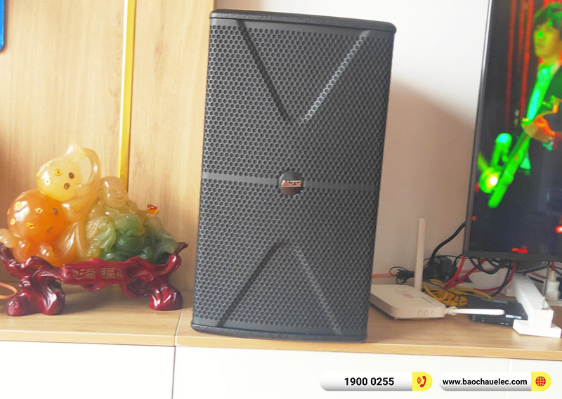 Lắp đặt dàn karaoke trị giá khoảng 15 triệu cho chú Minh tại Hà Nội (Alto AT1000II, BKSound DP3600 New) 