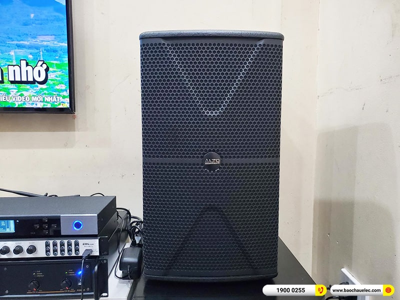 Lắp đặt dàn karaoke trị giá hơn 30 triệu cho chú Tân tại Hà Nội (Alto AT1000II, VM620A, X6 Luxury, SW612, BJ-U500) 