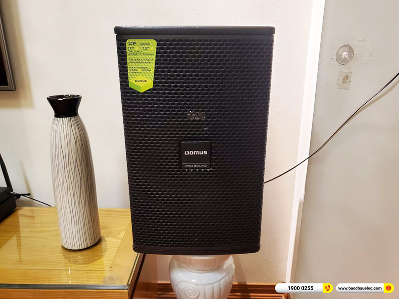 Lắp đặt dàn karaoke trị giá hơn 20 triệu cho cô Thủy tại Hà Nội (Domus DP6100 Max, VM420A, BPR-5600, BJ-U100) 