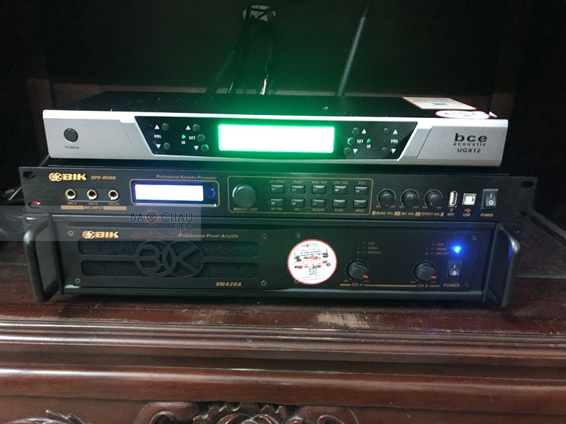 Dàn karaoke gia đình anh Hiệp ở Hà Đông h4