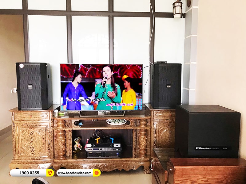 Lắp đặt dàn karaoke trị giá hơn 40 triệu cho anh Huy tại Hải Phòng