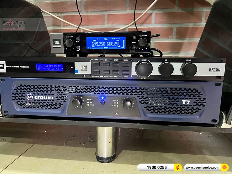 Lắp đặt dàn karaoke gia đình anh Nam tại Hà Nội