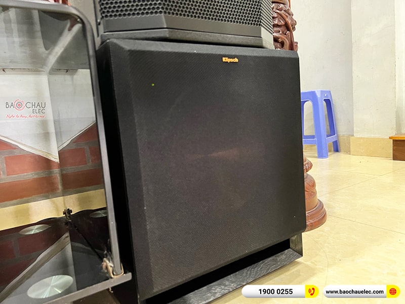Lắp đặt dàn karaoke gia đình anh Nam tại Hà Nội